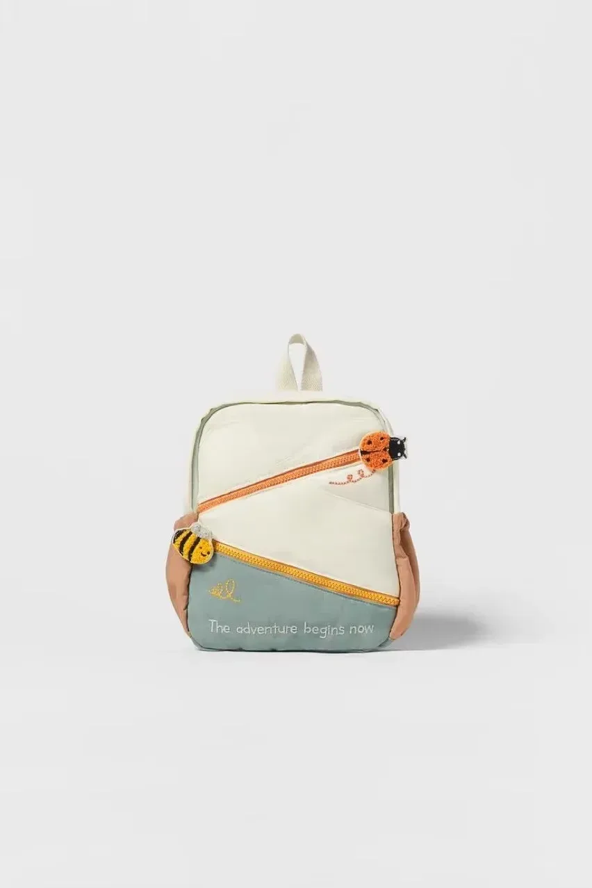 2025 nouveaux enfants et étudiants de la maternelle vont à l'école shopping toile dinosaure broderie dessin animé sac à dos personnalisé