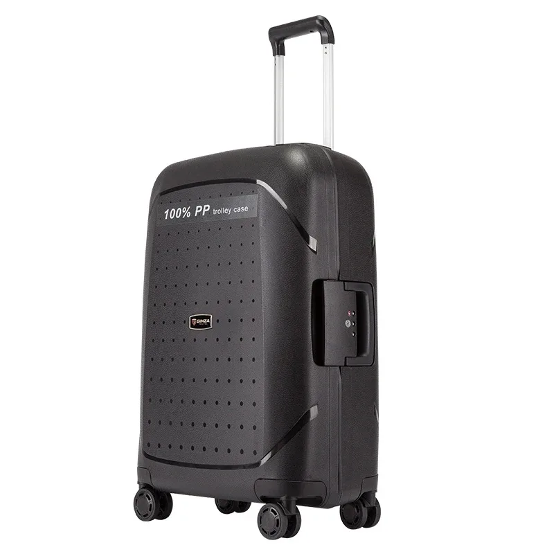 valise à roulettes ultralégère, 100% pp, anti-grattage, bagage à roulettes, spinner, valise de voyage rigide, 20 po, 24 po, 28 po