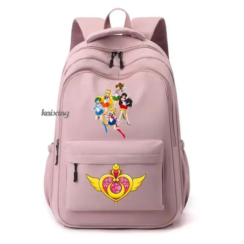 sacs d'école chaud marin lune imprimé étudiants capacité sac à dos adolescent femmes hommes voyage ordinateur portable mochila infantil cadeau