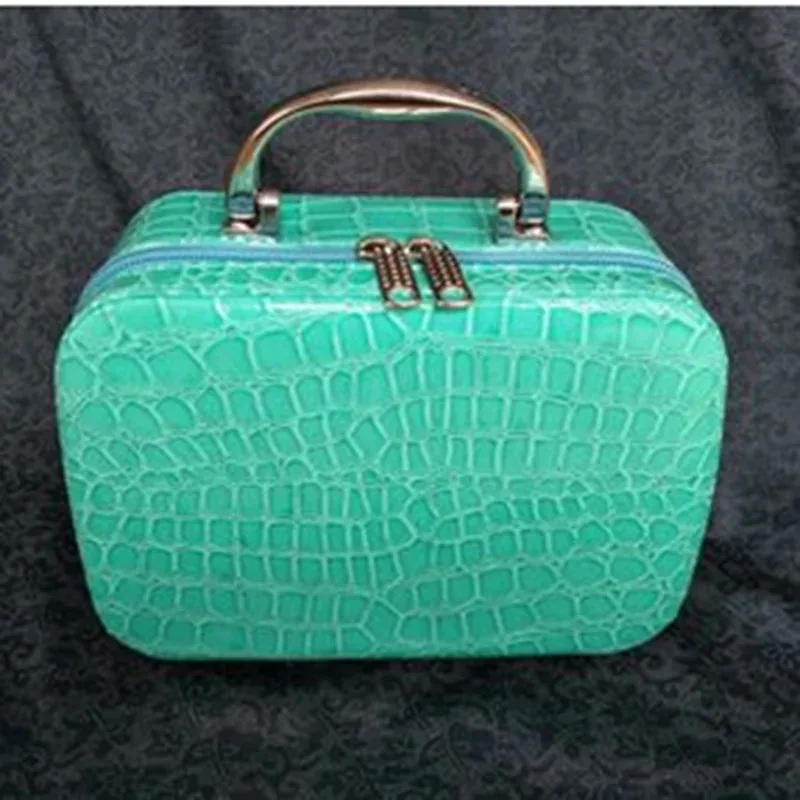trousse de maquillage pour femmes, sac à cosmétiques, sac de voyage de bonne qualité, boîte de beauté, bijoux, boîte à outils, cadeaux de vacances