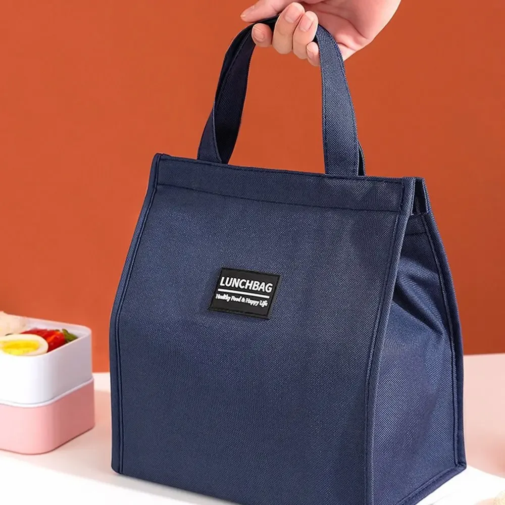 1 pièces durable s/m/l sac thermique isolé étanche portable refroidisseur sac à déjeuner sac de rangement pique-nique voyage