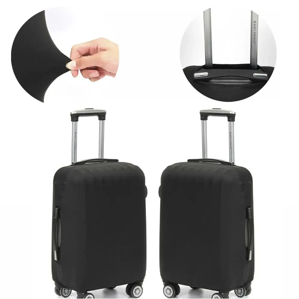 housse de protection pour bagages, housse élastique en soie de lait pour valise, housse de chariot, accessoires de voyage