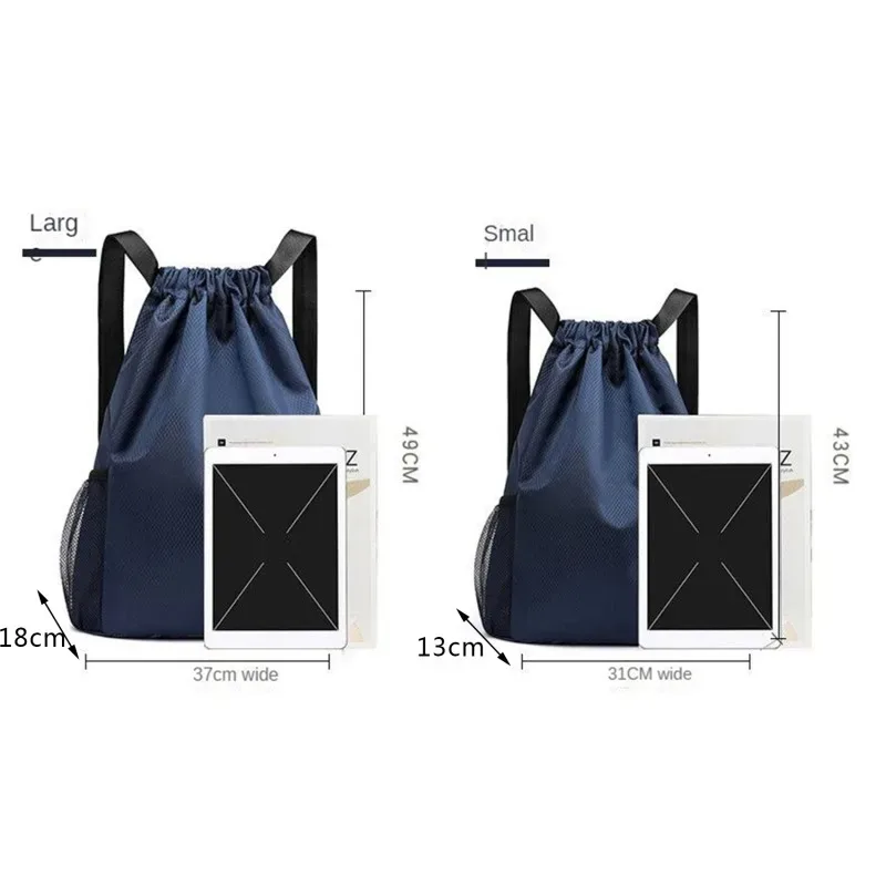 sac à dos wstring de proximité sportive pour hommes et femmes, sac à bandoulière, sac à dos de grande capacité, salle de sport, natation, plage, 03/3