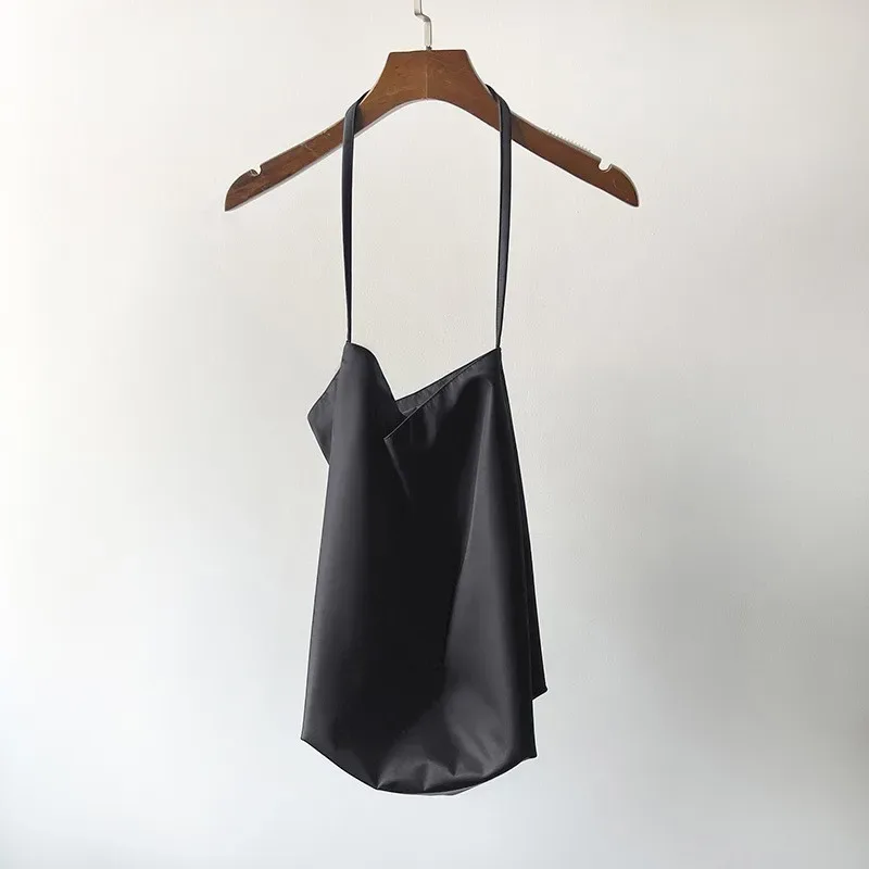 sac fourre-tout en nylon souple de grande capacité, bandoulière unique, sangle ouverte, sac à bandoulière unique, commconsulstyle