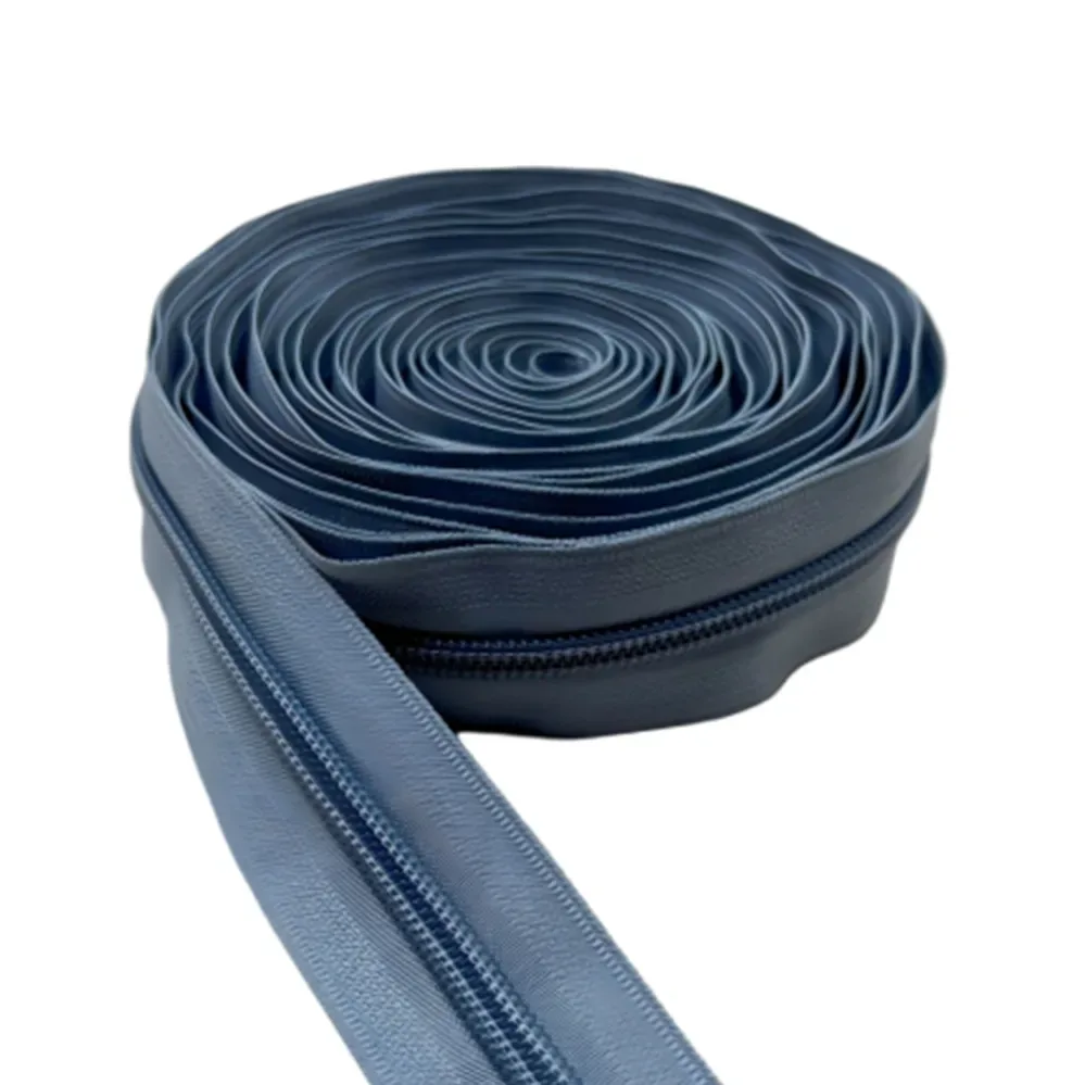 5 #   ruban de fermeture éclair en nylon arc-en-ciel sans curseur, 1-10m, fermetures éclair au mètre, kit de réparation de fermetures éclair pour sacs et fournitures