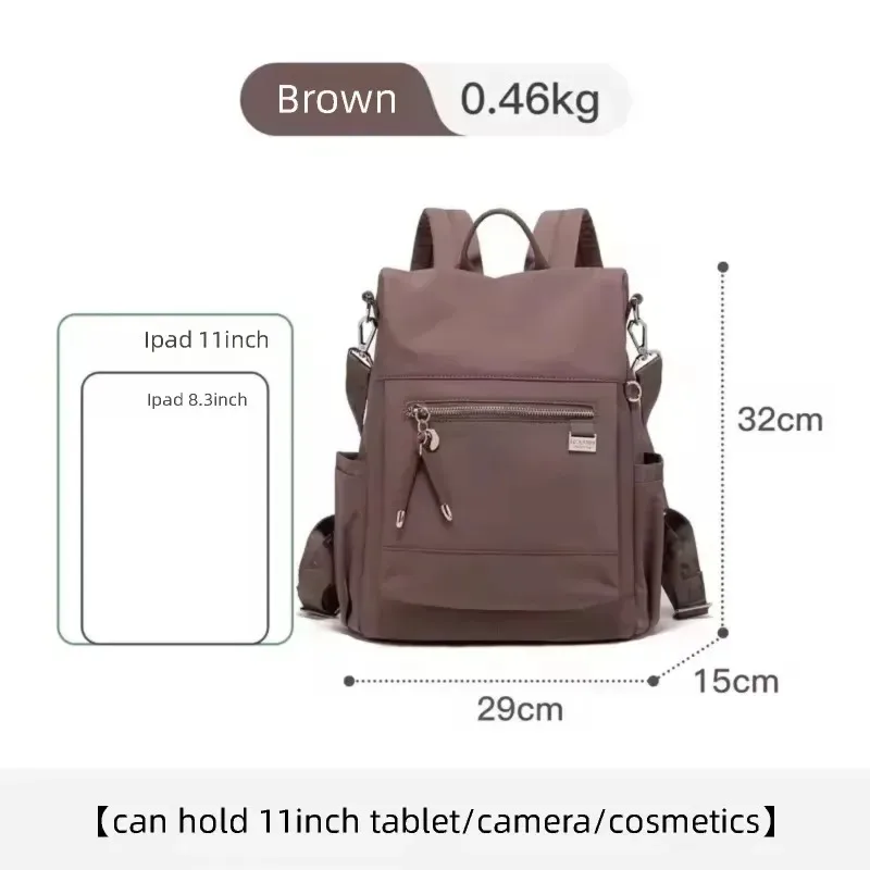 sac à dos femme epol tendance 2026 grande capacité multi-poches léger décontracté mode voyage 6114-09