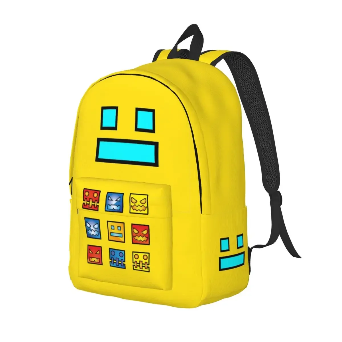 idées de gd géométrie cube gaming dash sac à dos pour hommes femmes mode étudiant randonnée voyage sac à dos collège sac à bandoulière cadeau