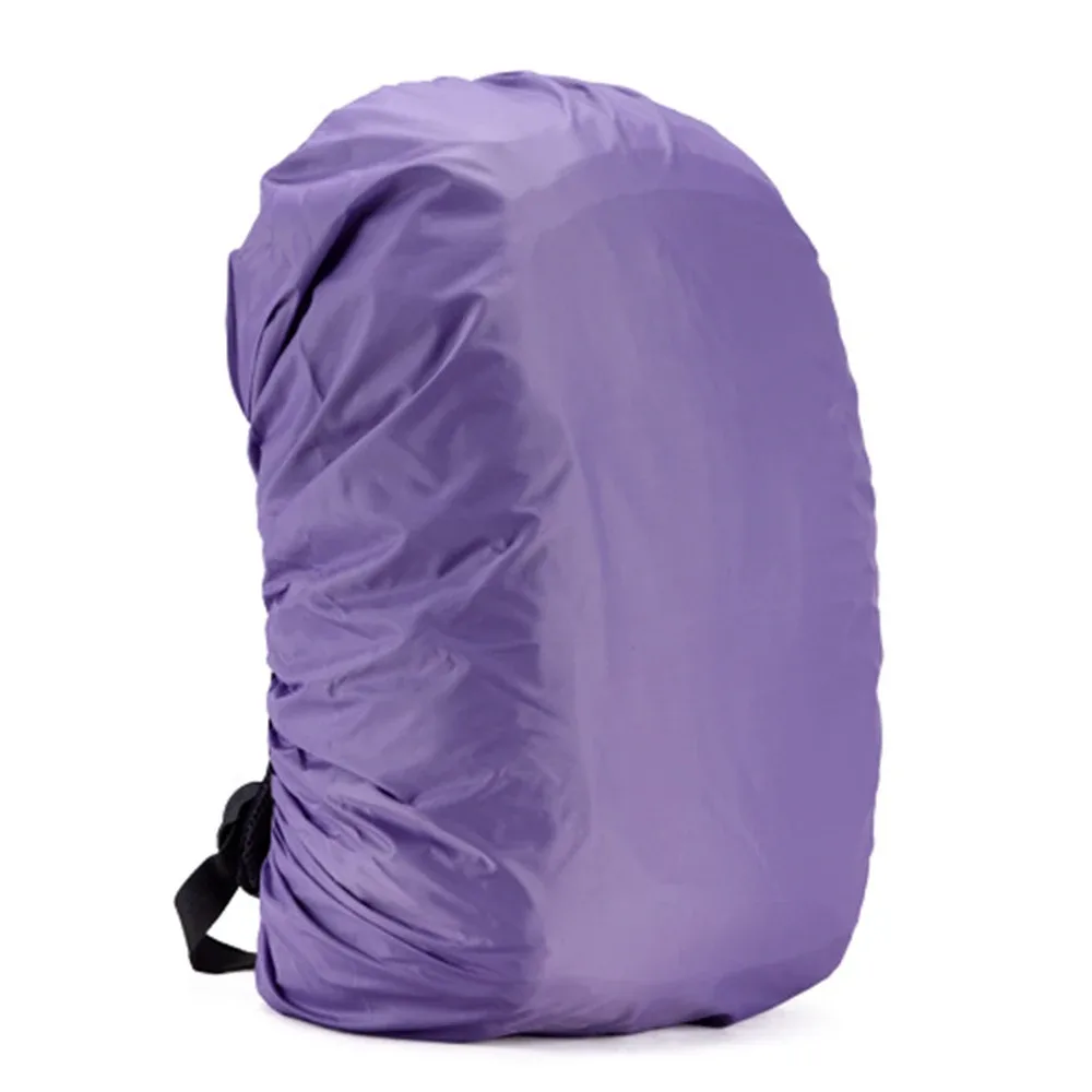 sac dos housse nylon protection plein air bleu orange noir vert bleu marine violet 35l