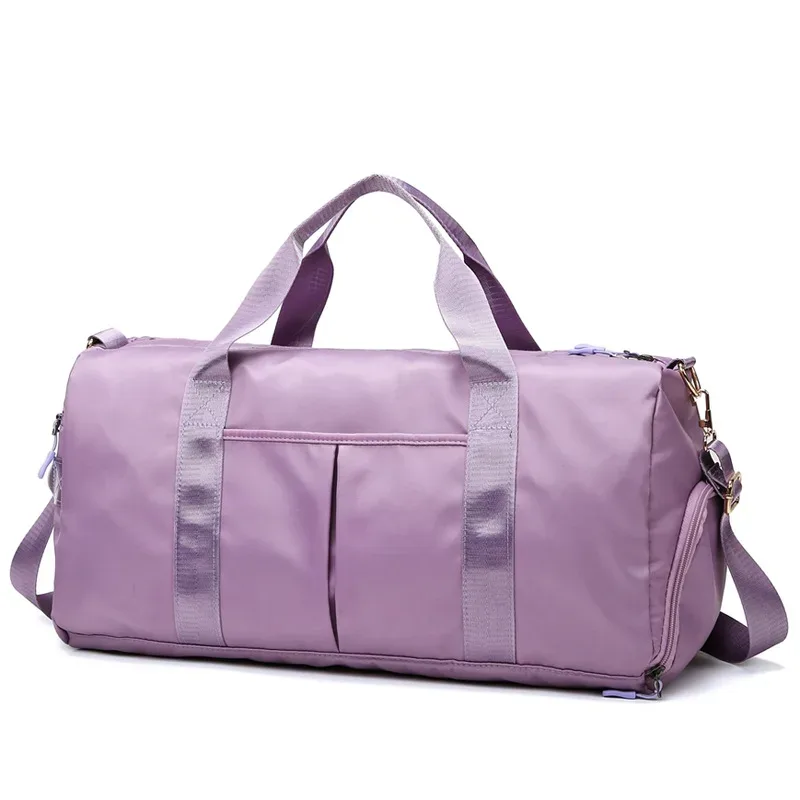 sac de sport brodé personnalisé avec poches sèches et compartiment à chaussures, sac de sport de voyage, cadeau pour garçon d'honneur, demoiselle d'honneur