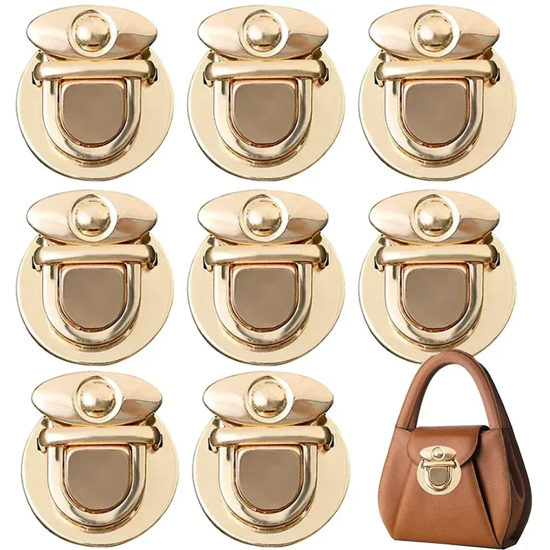 5/10 pièces fermoirs métalliques pour sacs, boucles de fermeture pour sacs à main, accessoires de quincaillerie pour bricolage, fermetures à pression pour sacs fourre-tout