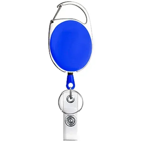 fentes pour cartes transparentes, porte-badge pour étiquette d'identification, avec bobine de badge, organisateur de rangement pour cartes, étui pour cartes de travail pour passe des employés