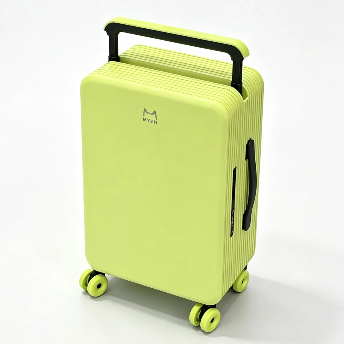valise de voyage multi-couleurs tendance en polycarbonate rigide 20 pouces, bagage cabine pour femme, à roulettes, avec poignée large, compatible tsa