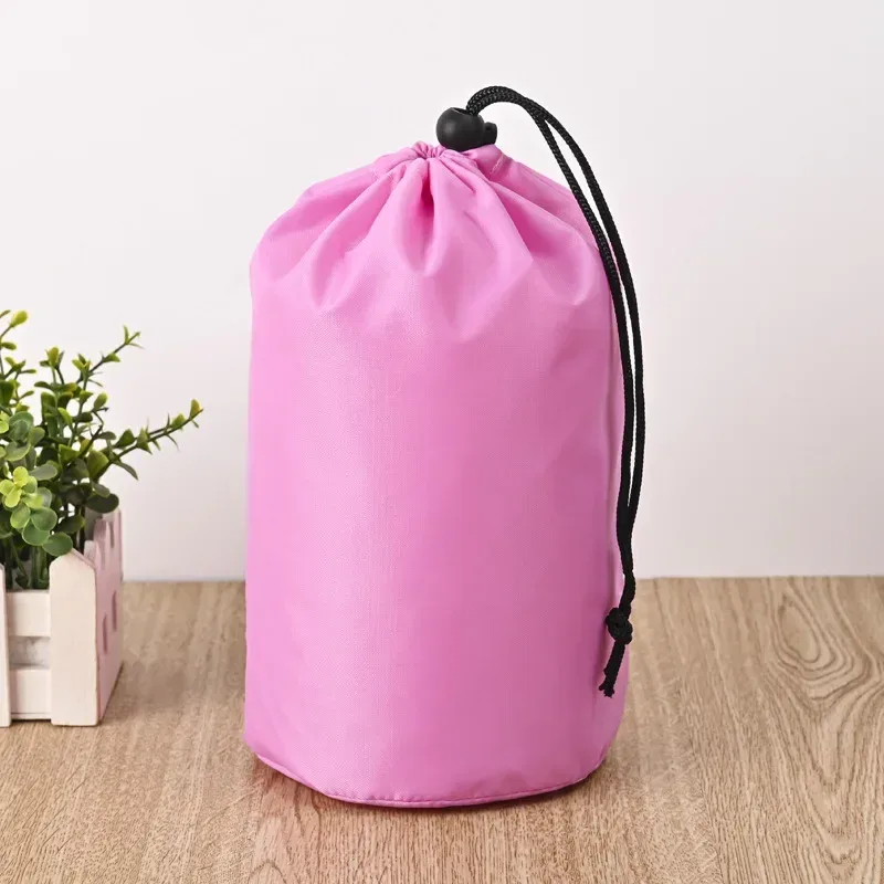 sac de rangement en tissu oxford à cordon pratique, en nylon, étanche à la poussière et au soleil, sac d'emballage, sac de rangement portable universel