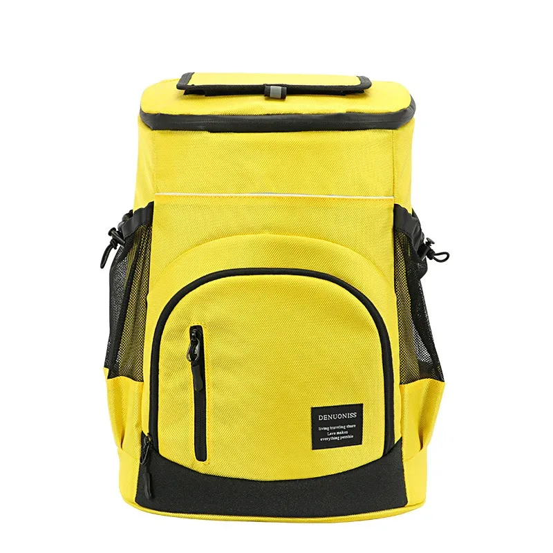 sac isotherme souple pour réfrigérateur, sac à dos isotherme, grand réfrigérateur, voyage, plage, bière, 33l, 36 canettes