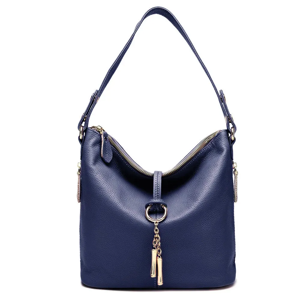 zency-sac à main élégant en cuir rouge pour femme, 100% group, hobo, charme, anneau, moyen, initié, jaune vif