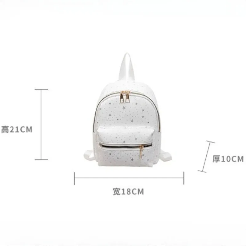sac à bandoulière décontracté grande capacité, mini sac à dos étanche simple pour étudiant, petit sac à dos de voyage style coréen pour femme