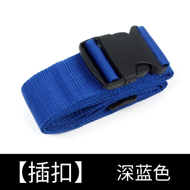 sangles de bagage droites pour valise, ceinture de bagage en polyester avec boucle de déverrouillage réglable, accessoire de voyage ﻿