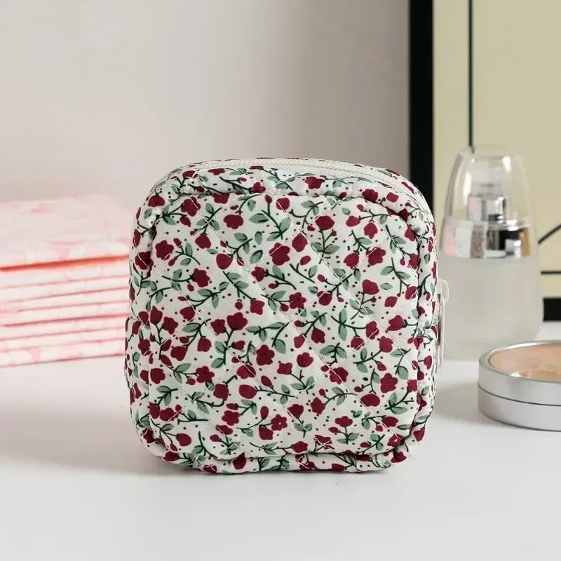 pochette de rangement pour serviettes hygiéniques, pochette menstruelle féminine, sac de rangement portable pour tampons, mini pochette de rangement pour maquillage et rouge à lèvres