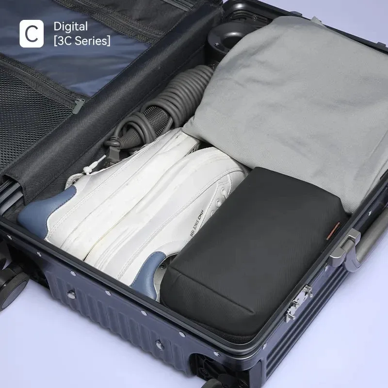 mark ryden – sacs de rangement numériques avec câble portable, organisateurs de voyage, prise de chargeur, sac de rangement de cosmétiques étanche