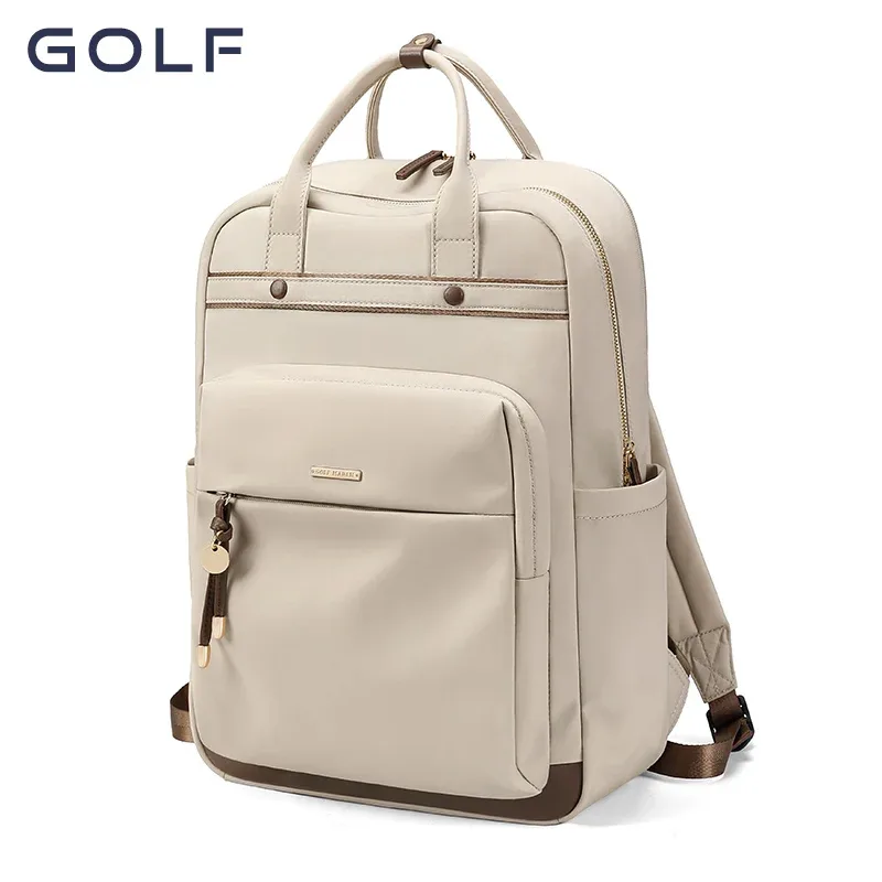 sac à dos de golf oxford pour femme, grande capacité, sac à dos pour ordinateur de voyage, sac à dos pour étudiant, déterminer commpiedmont