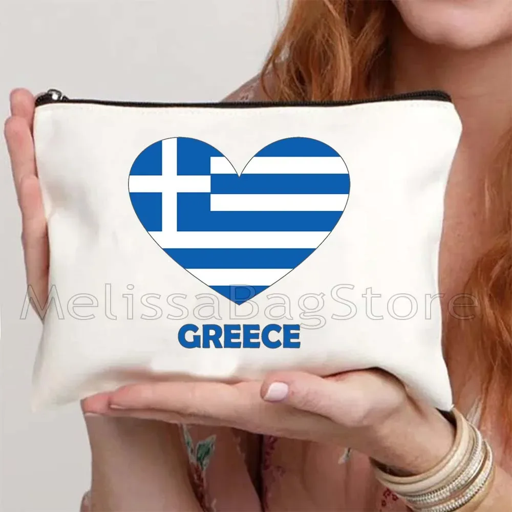 danemark france grèce égypte équateur mexique roumanie états-unis émirats arabes unis états-unis belgique cap-vert pochette de rangement pour cosmétiques en forme de cœur