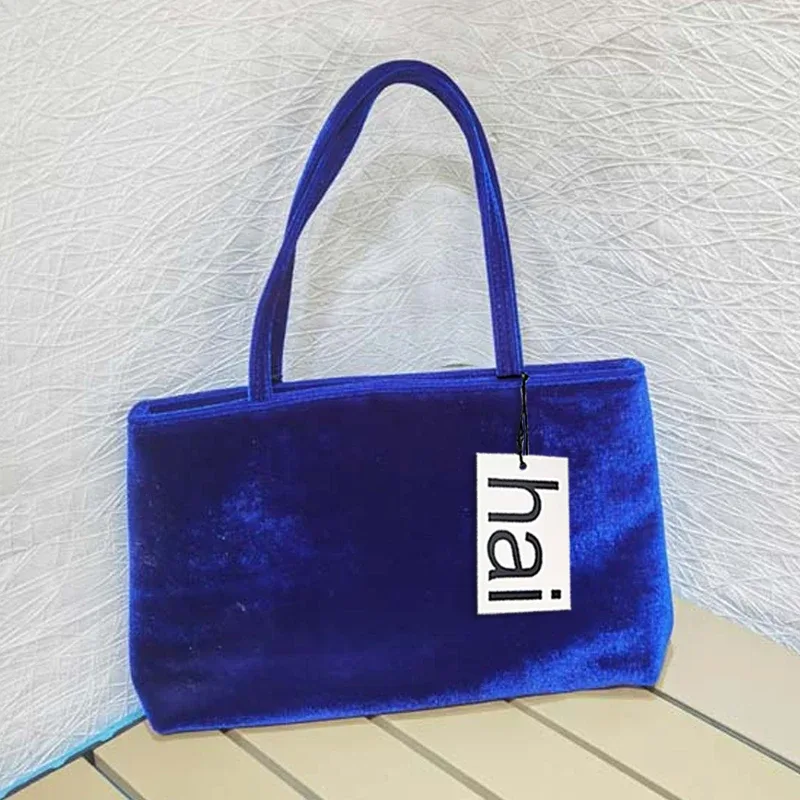 sac à main de luxe élégant en satin de soie pour femme, petit sac fourre-tout de couleur unie, sac à bandoulière polyvalent pour le quotidien et les déplacements