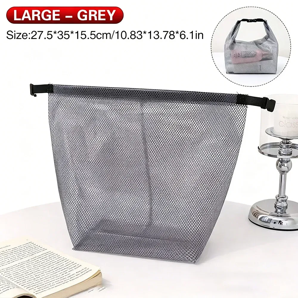 sac de rangement pliable imperméable avec cordon de serrage, grande capacité, pour le sport, la gym, la natation, les voyages, les articles de toilette