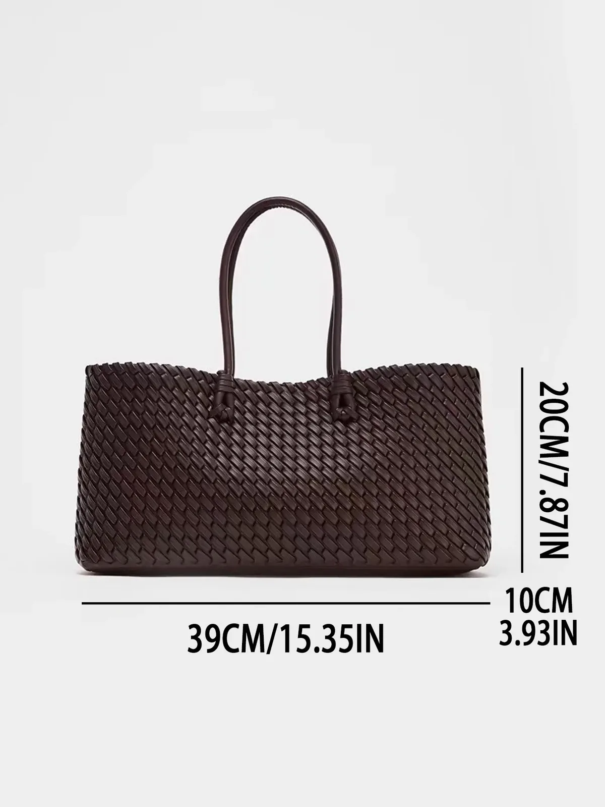 sac à bandoulière tissé de niche pour les déplacements, fourre-tout de très grande capacité, à la mode et polyvalent, nouvelle collection 2025