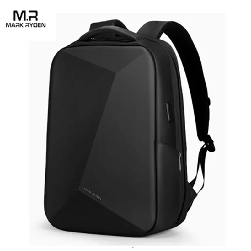 mark ryden-sac à dos d'affaires extensible multifonctionnel pour homme, antivol, étanche, ordinateur portable, coque rigide, chargement usb