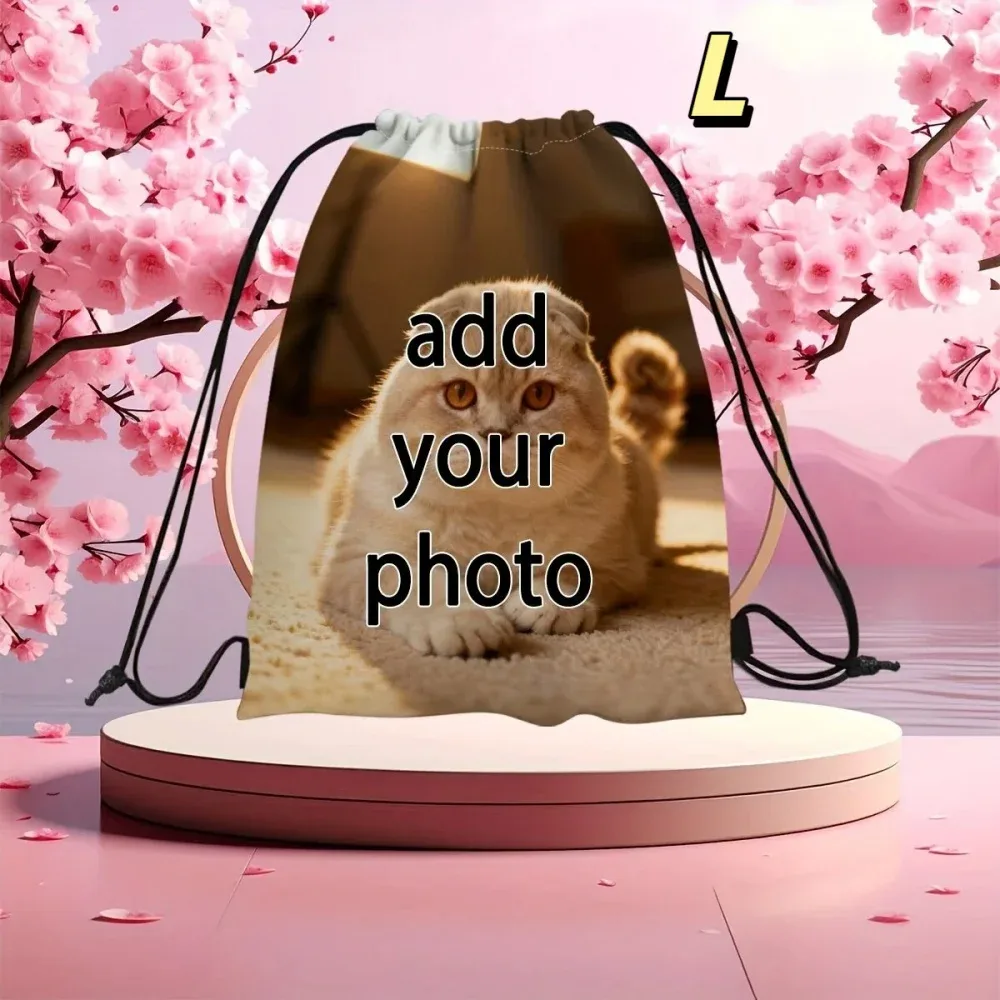 sac à dos à cordon personnalisable avec photo – sac à cordon personnalisé pour la salle de sport, les équipes sportives, la plage, les voyages et le transport quotidien