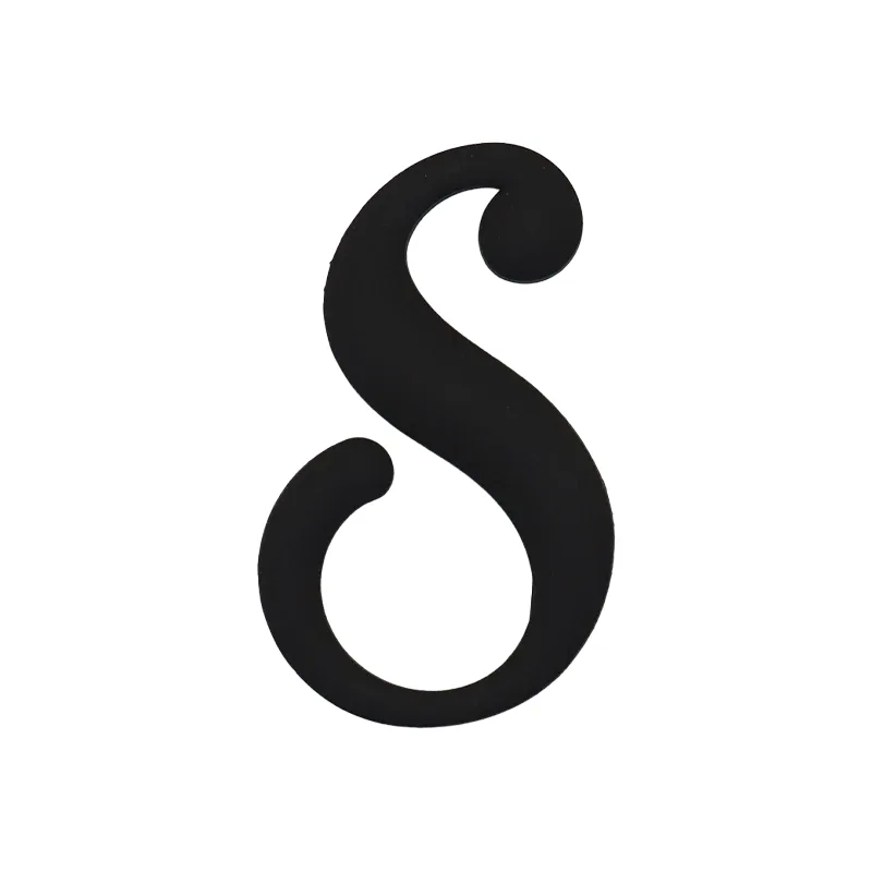 1 pièce breloque de sac à lettres noires, accessoires de mode, breloques de lettres de style latine pour sacs de plage, breloques a-z pour sacs fourre-tout