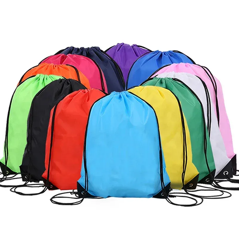 sac de sport pliable et étanche, sac à dos de fitness avec cordon de serrage, poche de magasin, randonnée camping natation, sacs de sport pour hommes et femmes