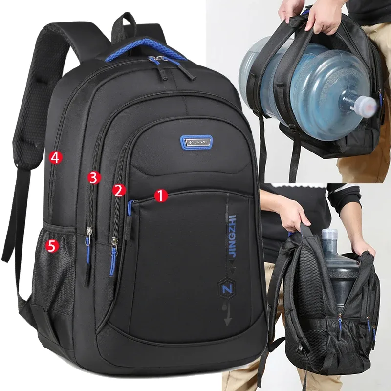 sac à dos de loisirs, sac à dos multi-poches, sac pour ordinateur portable durable, sac à dos de voyage tendance, sac à dos pour les trajets professionnels