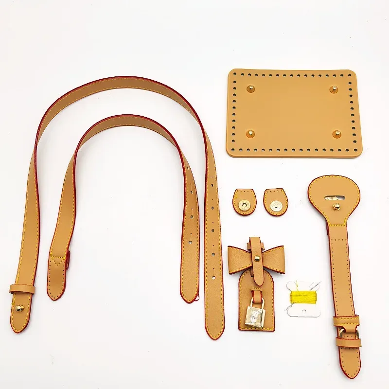 sac à main en paille tressée fait main diy, accessoires en cuir, sac seau vintage, matériau pour sac à bandoulière simple ou croisé