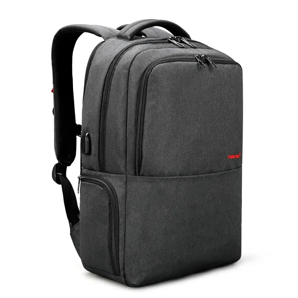 tigernu étanche anti-vol 15.6 pouces sac à dos pour ordinateur portable hommes mince école sac à dos sacs mâle voyage sac à dos pour adolescents sacs à dos