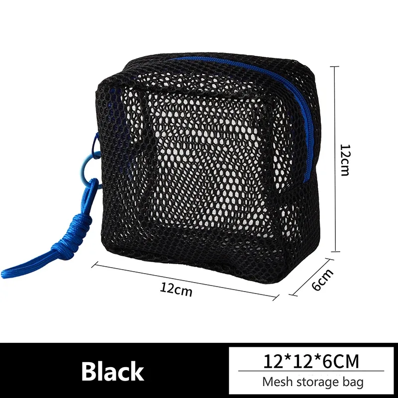 trousse de maquillage portable en maille couleur dopamine, sac de rangement pour cosmétiques, pochette de toilette en maille pour femmes, organisateur de rangement pour articles divers