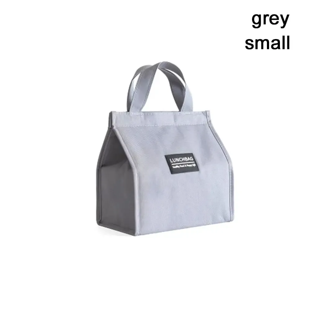 1 pièces durable s/m/l sac thermique isolé étanche portable refroidisseur sac à déjeuner sac de rangement pique-nique voyage