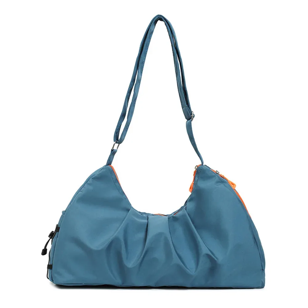 sac de yoga en nylon à bandoulière unique, sac de voyage de grande capacité, sac de fitness multifonctionnel et minimaliste, sac de sport