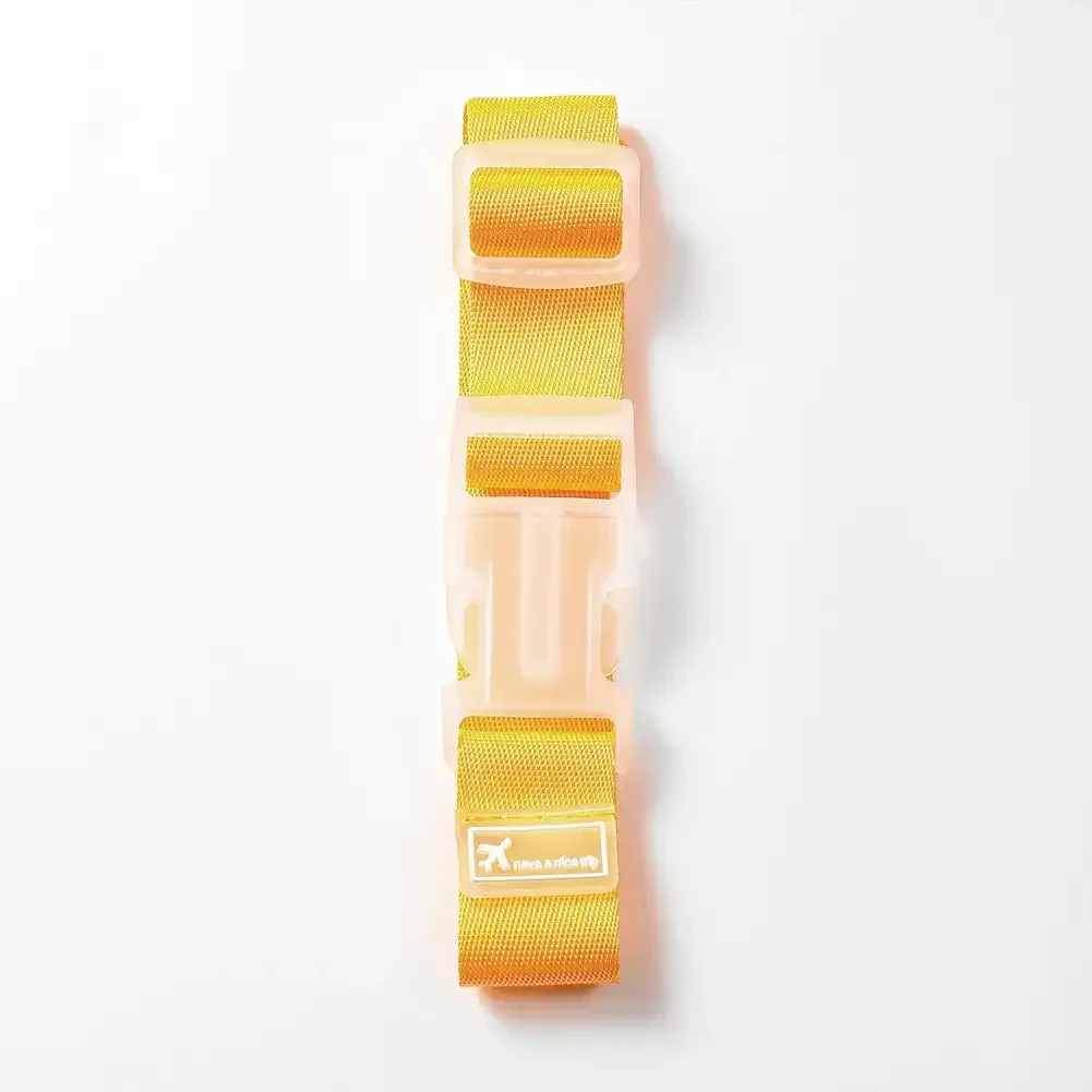 sangles de bagages réglables en nylon pour valises, clip à ressort en métal, ceinture de bagage environnemental pour sacs à main, vêtements de brouette