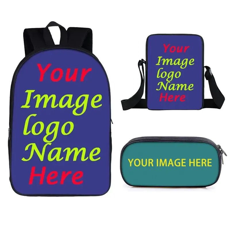 sac dos polyester hommes imprimés animaux noir lion or couronne nuages éclairs chat nuit livres objet voyage école léger bandoulière arquée