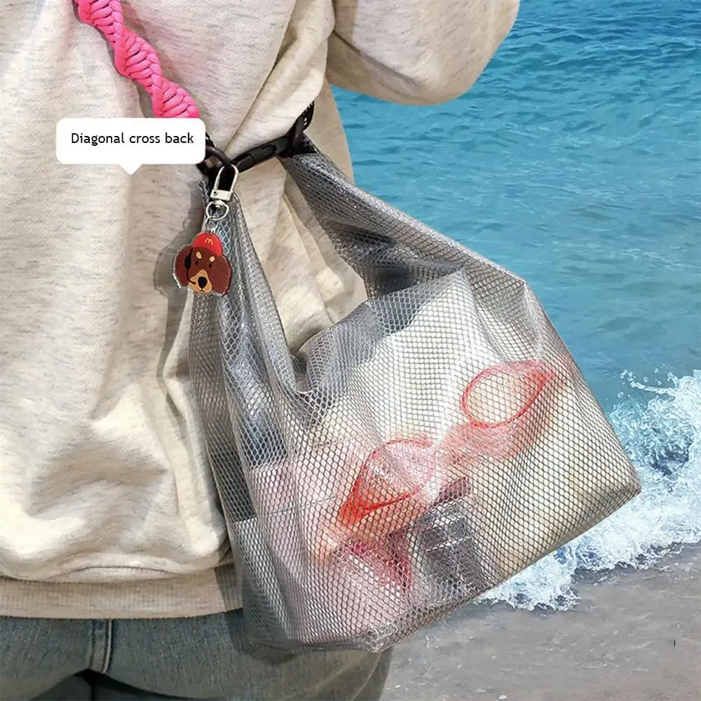 sac à bandoulière, pochette de rangement pour vêtements, sac de voyage, pochette de natation, boîte à déjeuner, boucle portable, sac de plage étanche
