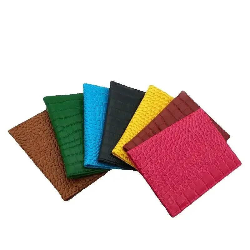 Étui de passeport à motif crocodile, porte-carte d'identité pour filles et garçons, étui de voyage pour billets et passeports