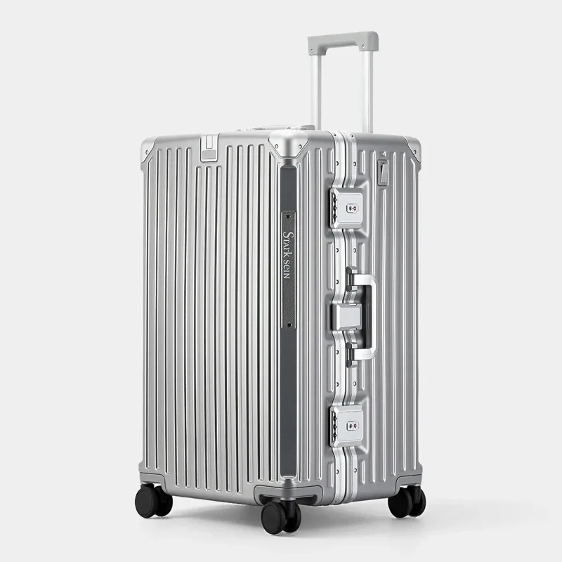 valise ko-ku de grande taille 32 pouces, cadre en aluminium épaissi, bagage de voyage d'affaires 20 pouces, valise de voyage 26 pouces sur roulettes avec serrure tsa