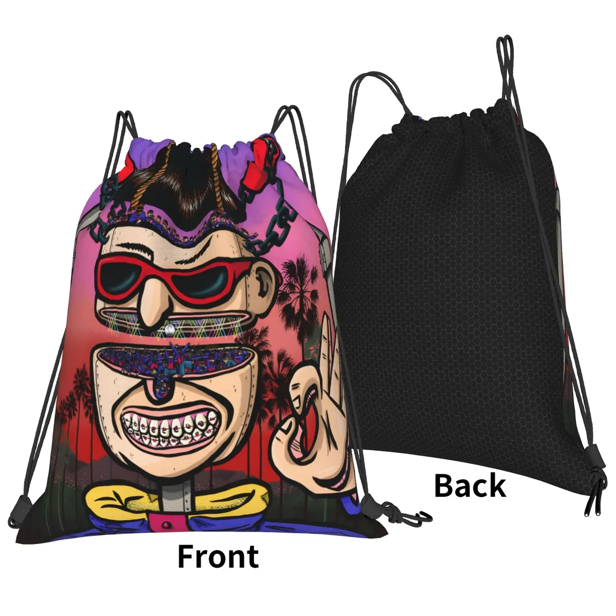 sac à dos oliver tree imperméable pour hommes, sac de voyage design, sacs à cordon