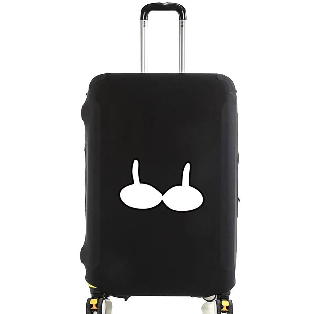 juste de protection pour bagages de 18 à 28 pouces, motif de poitrine à la mode, valise à roulettes, sacs à poussière élastiques, étui, accessoires de voyage