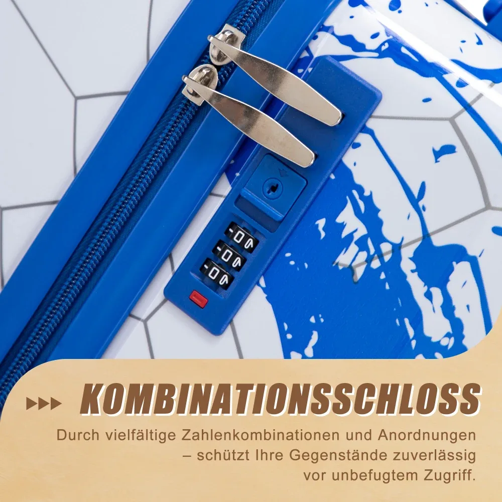 valise de voyage à roulettes avec serrure à combinaison pour hommes et femmes, valise à fermeture éclair à roulettes pour bagages