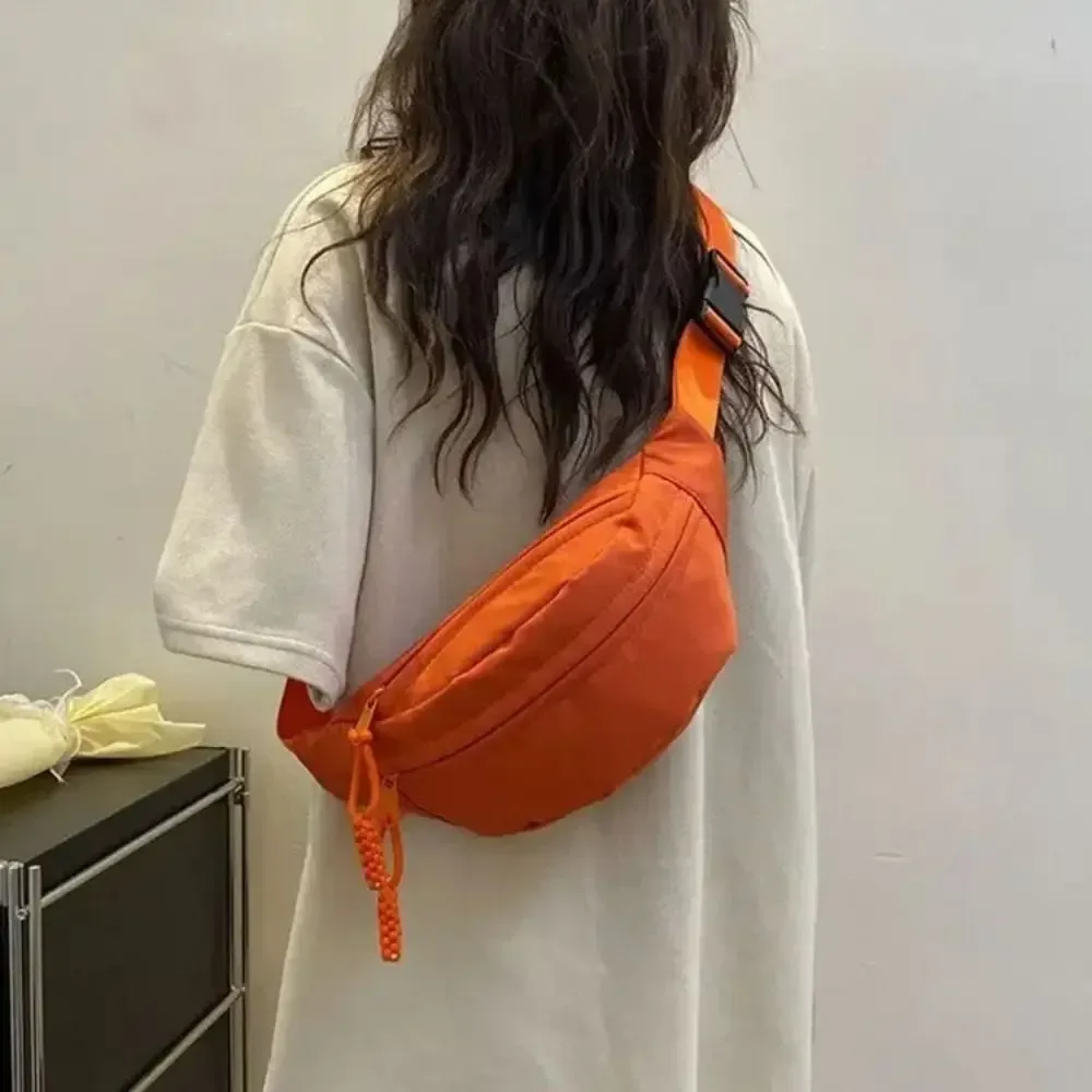 sac de poitrine demi-lune pour femme, oxford grill, sacs de taille grande capacité, sacs de ceinture de course étanches, sacs de sport multifonctionnels, nouveau