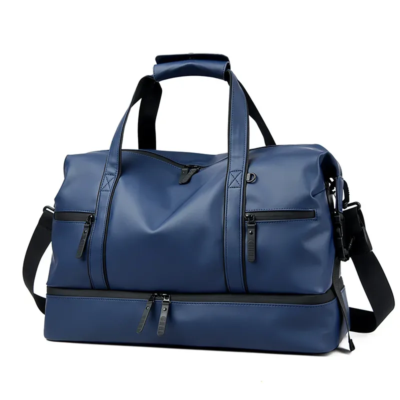 sac fourre-tout de voyage à la mode pour hommes et femmes, sac à main à bandoulière de grande capacité, sac de loisirs et de sport, sac de voyage d'affaires simple
