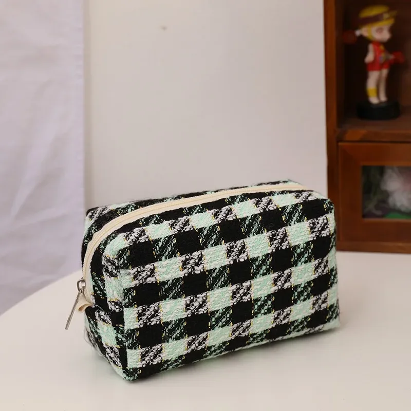 sac de rangement en toile kawaii, sac de rangement de voyage pour cosmétiques rouges à lèvres, kits de maquillage mignons pour femmes, sacs à main organisateur portefeuille étuis à crayons
