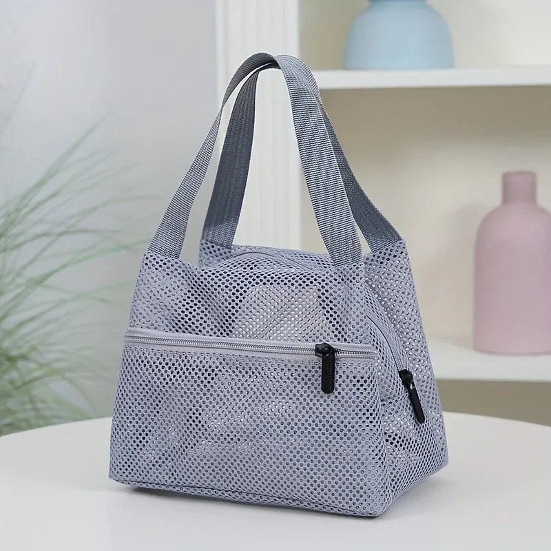 sac à main en nylon robuste, grand sac fourre-tout avec fermeture éclair, sac spacieux pour le travail, les voyages et l'usage quotidien pour les mamans et les professionnelles, 4 couleurs